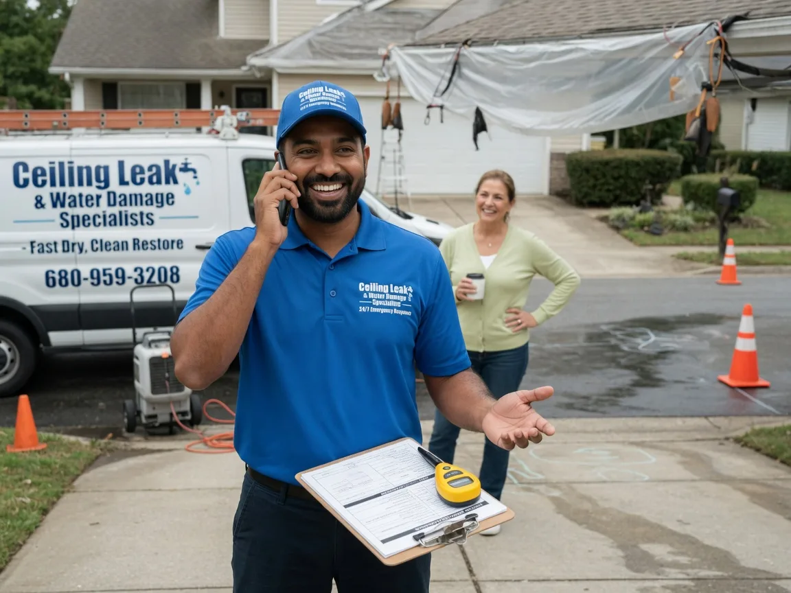 Ceiling Leak Cleanup Sidney, NE FAQs